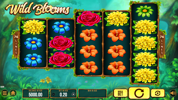 Wild Blooms from Synot Games